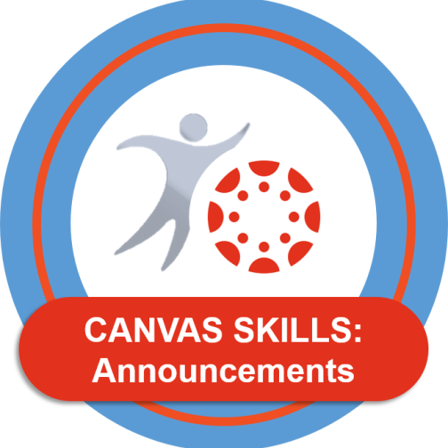 Canvas Skills: Announcements