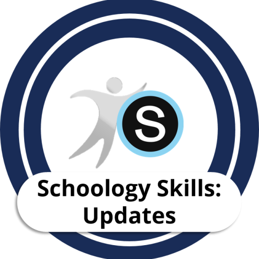 Schoology Skills: Updates