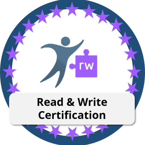 Read&Write Certification - Level 1